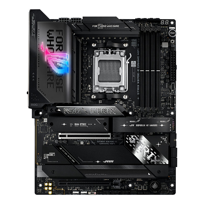 ASUS ROG STRIX X870E-E GAMING WIFI AMD X870E Sokkel AM5 ATX - Billede 3