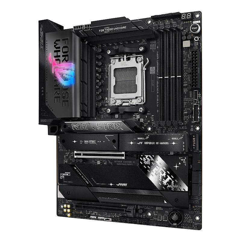 ASUS ROG STRIX X870E-E GAMING WIFI AMD X870E Sokkel AM5 ATX - Billede 4