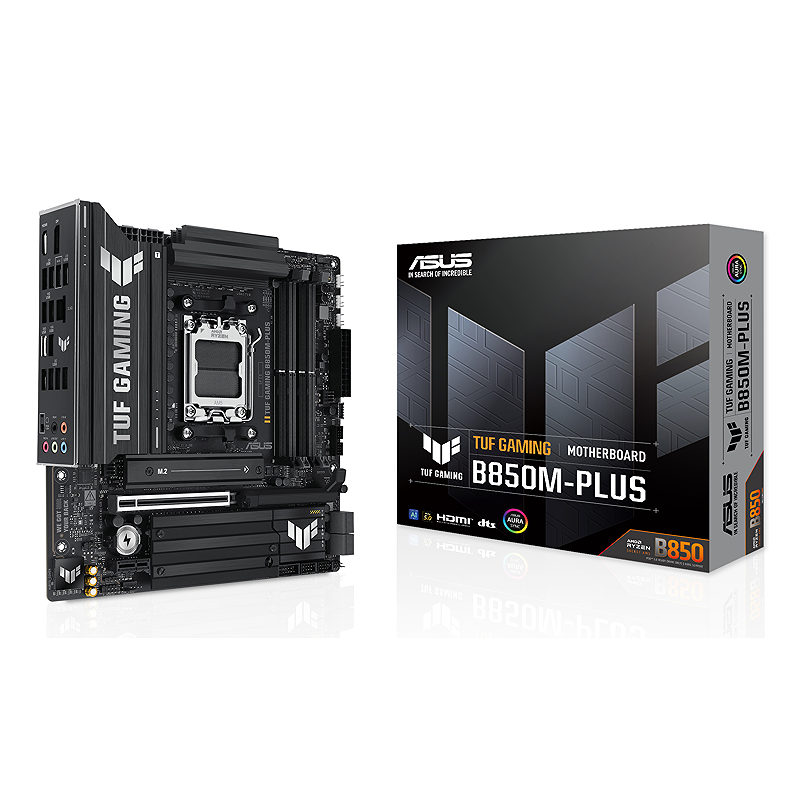 ASUS TUF GAMING B850M-PLUS AMD B850 Sokkel AM5 micro ATX