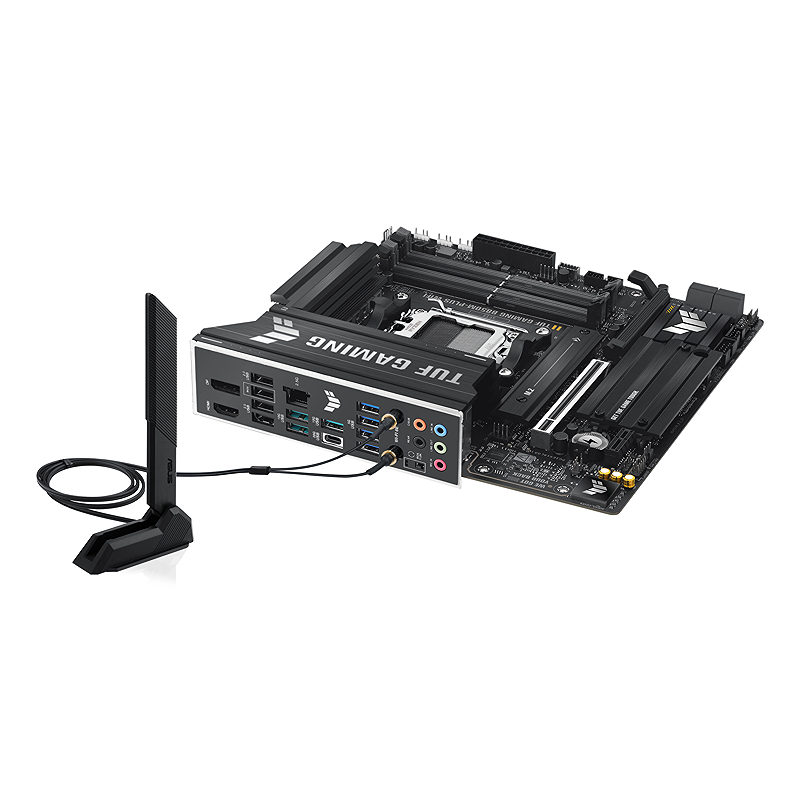 ASUS TUF GAMING B850M-PLUS WIFI AMD B850 Sokkel AM5 micro ATX - Billede 12