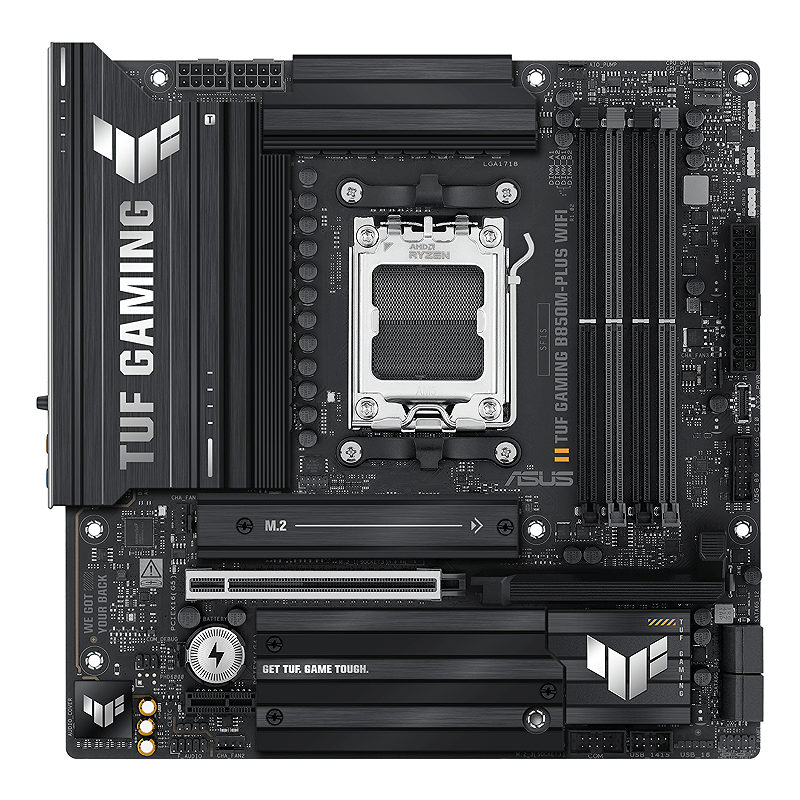 ASUS TUF GAMING B850M-PLUS WIFI AMD B850 Sokkel AM5 micro ATX - Billede 4