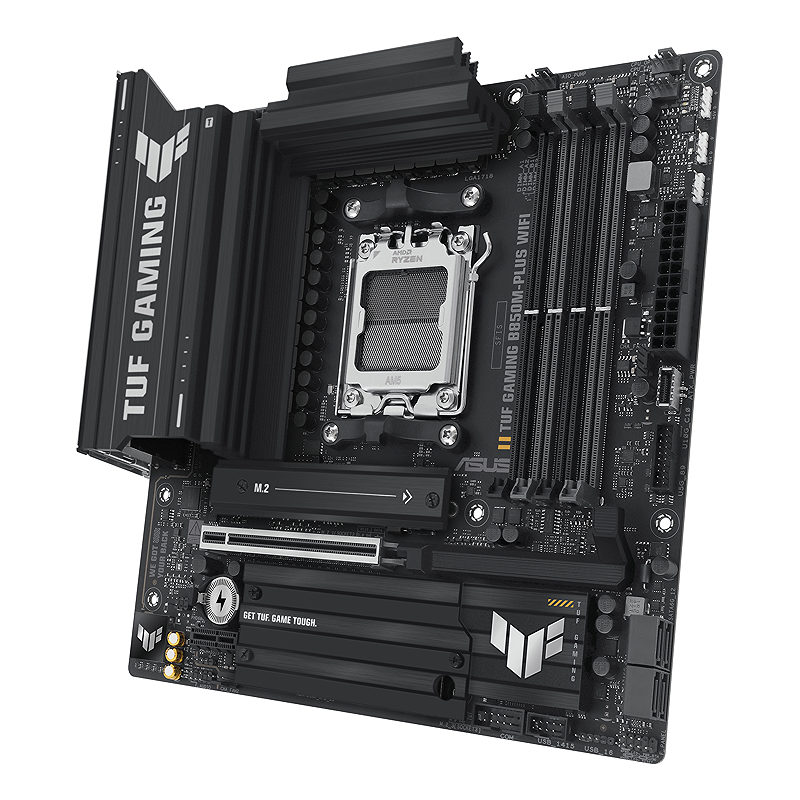 ASUS TUF GAMING B850M-PLUS WIFI AMD B850 Sokkel AM5 micro ATX - Billede 7
