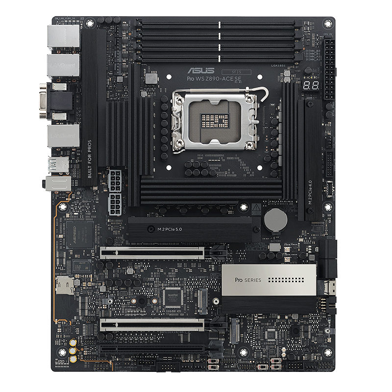 ASUS PRO WS Z890-ACE SE Intel Z890 LGA 1851 (Socket V1) ATX - Billede 2
