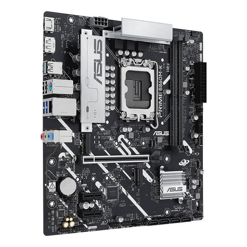 ASUS PRIME B860M-K Intel B860 LGA 1851 (Socket V1) micro ATX - Billede 2