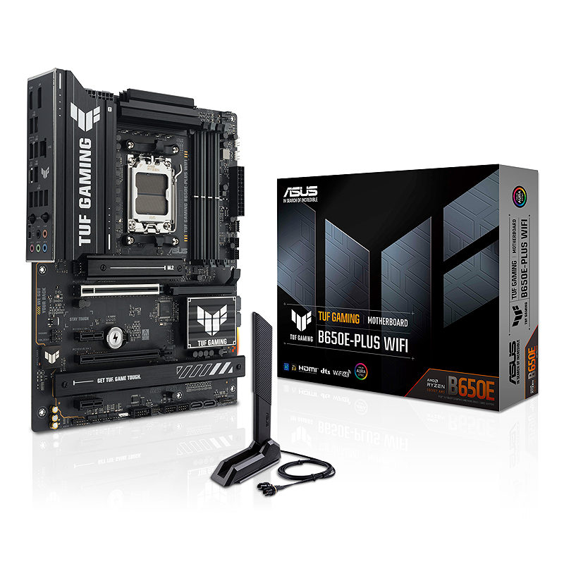 ASUS TUF GAMING B650E-PLUS WIFI AMD B650 Sokkel AM5 ATX