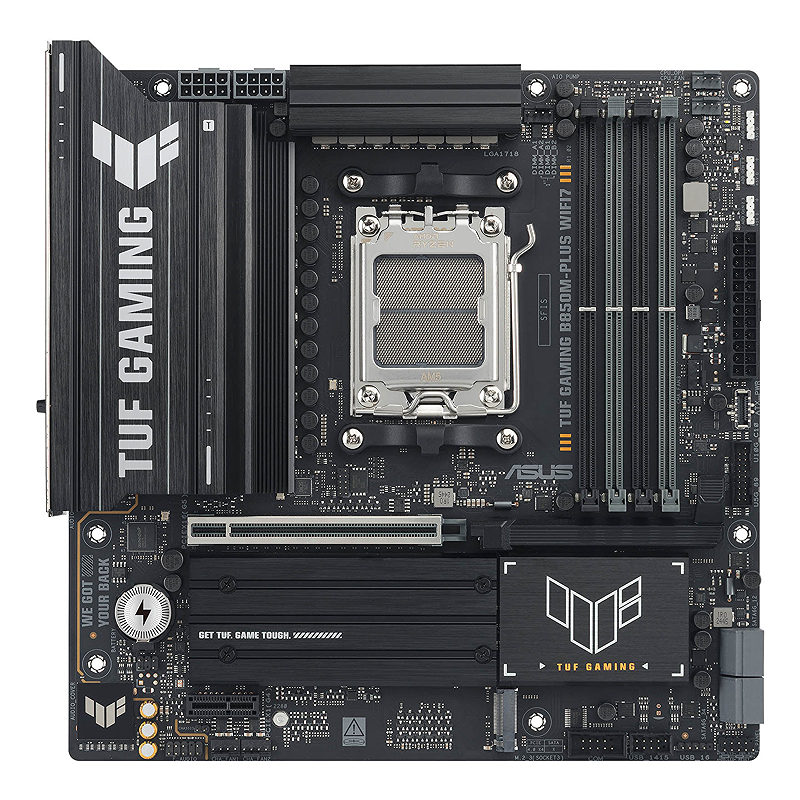 ASUS TUF GAMING B850M-PLUS WIFI7 AMD B850 Sokkel AM5 micro ATX