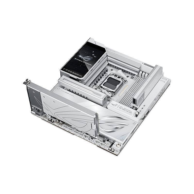 ASUS ROG CROSSHAIR X870E GLACIAL AMD X870E Sokkel AM5 Udvidet ATX - Billede 11