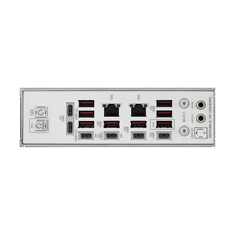 ASUS ROG CROSSHAIR X870E GLACIAL AMD X870E Sokkel AM5 Udvidet ATX - Billede 15