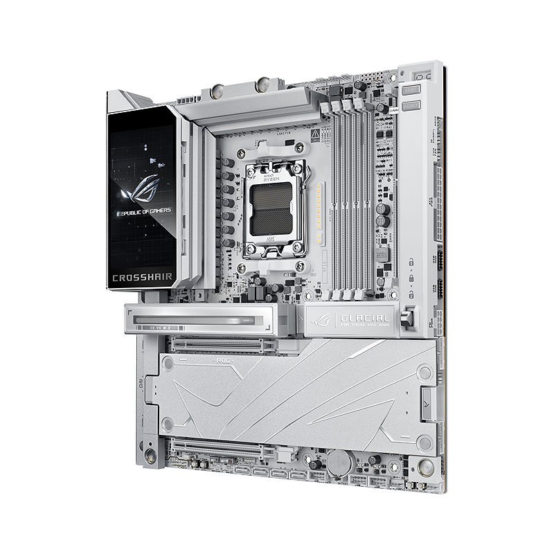 ASUS ROG CROSSHAIR X870E GLACIAL AMD X870E Sokkel AM5 Udvidet ATX - Billede 5