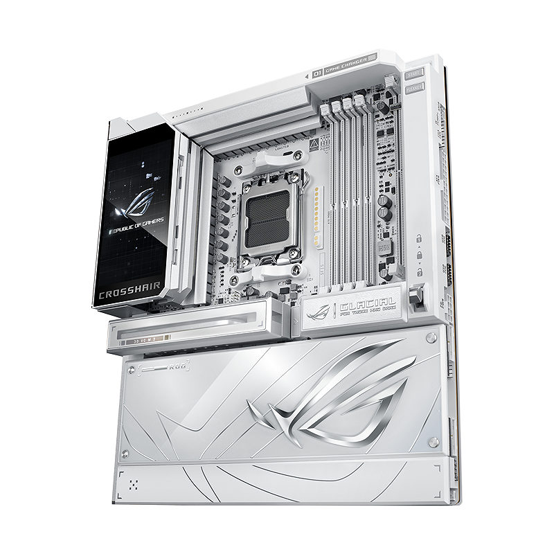 ASUS ROG CROSSHAIR X870E GLACIAL AMD X870E Sokkel AM5 Udvidet ATX - Billede 6