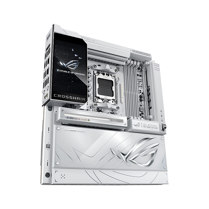ASUS ROG CROSSHAIR X870E GLACIAL AMD X870E Sokkel AM5 Udvidet ATX - Billede 7