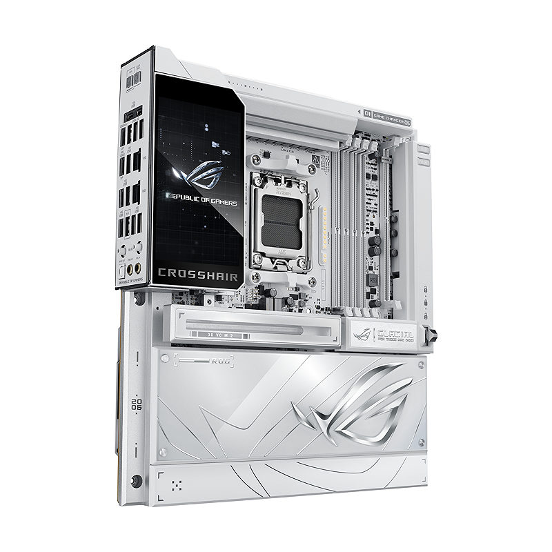 ASUS ROG CROSSHAIR X870E GLACIAL AMD X870E Sokkel AM5 Udvidet ATX - Billede 8