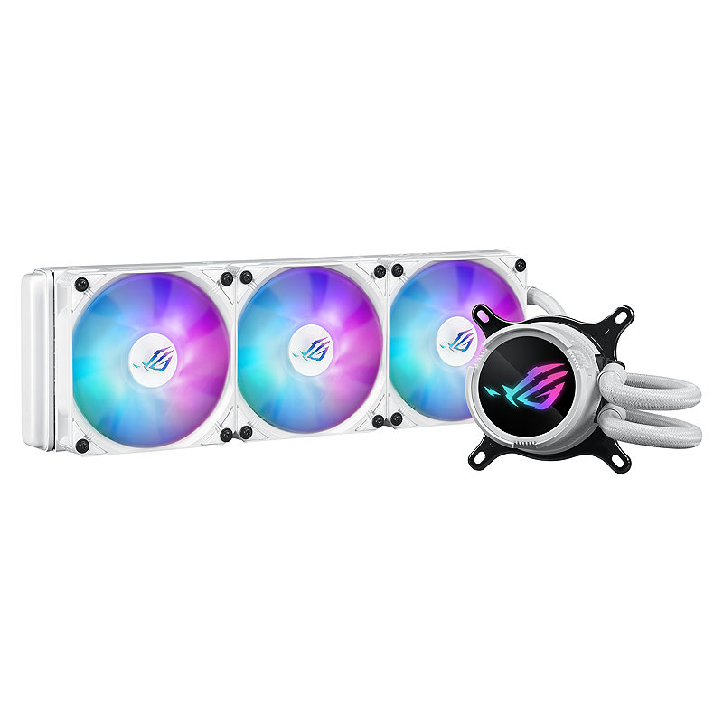 ASUS ROG Strix LC III 360 ARGB White Edition - Billede 3
