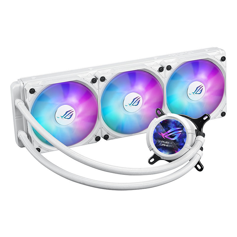 ASUS ROG Strix LC III 360 ARGB White Edition - Billede 3