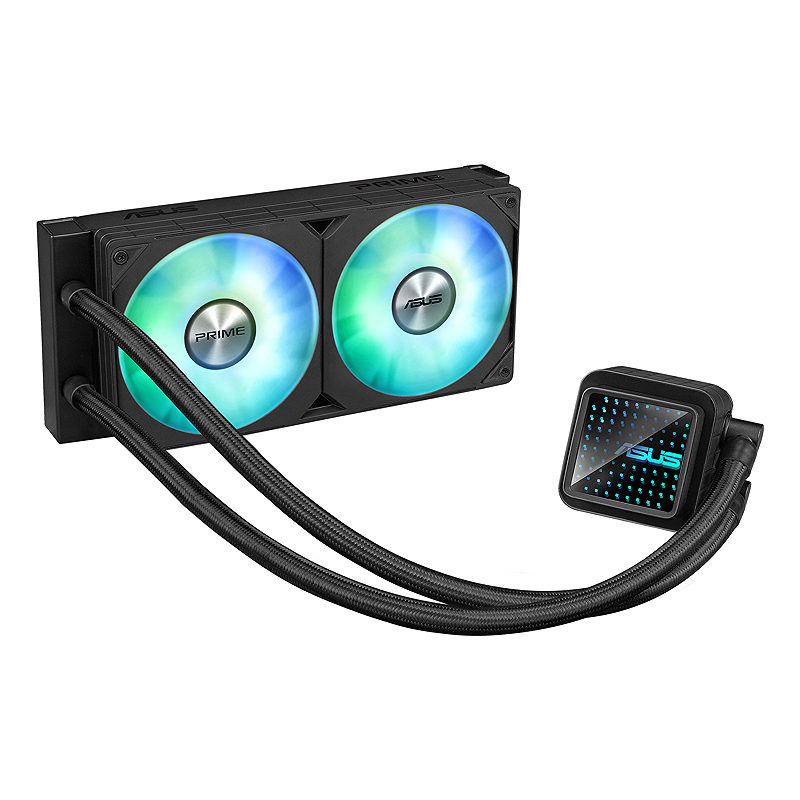 ASUS Prime LC 240 ARGB Computerkabinet Alt-i-en væskekøler 12 cm Sort