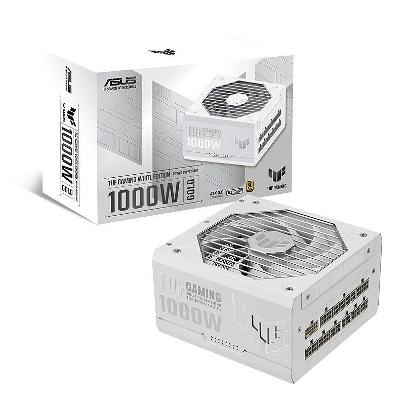 ASUS TUF Gaming 1000W Gold White Edition power supply unit - Billede 13