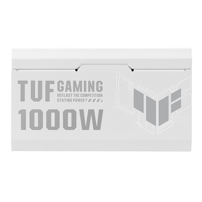 ASUS TUF Gaming 1000W Gold White Edition power supply unit - Billede 8
