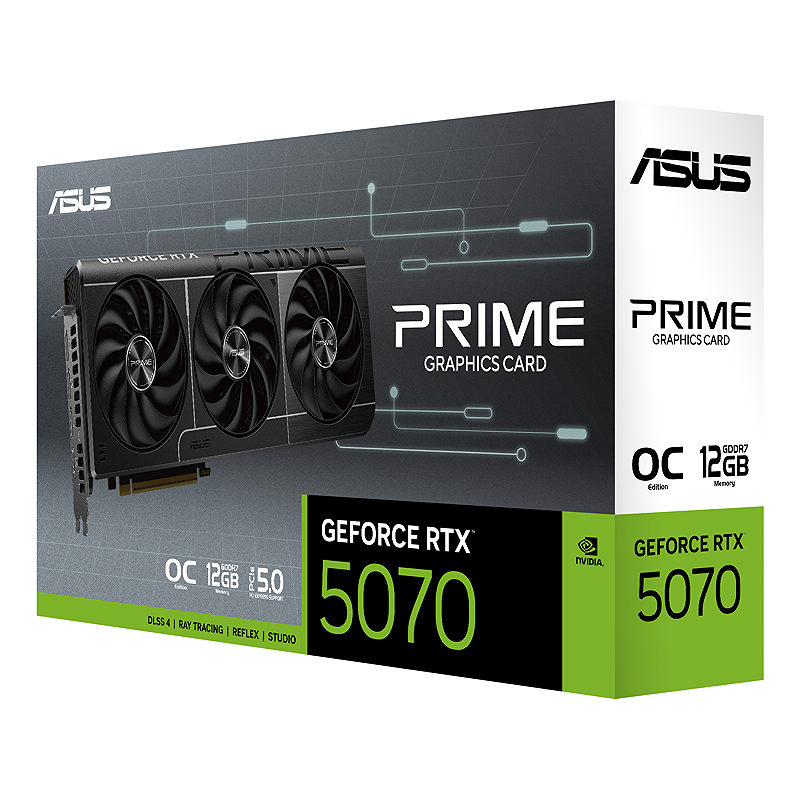 ASUS Prime -RTX5070-O12G NVIDIA GeForce RTX 5070 12 GB GDDR7 - Billede 12