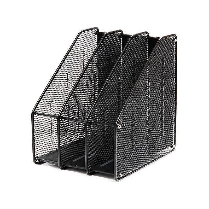 Magasin holder i metal 3 rum