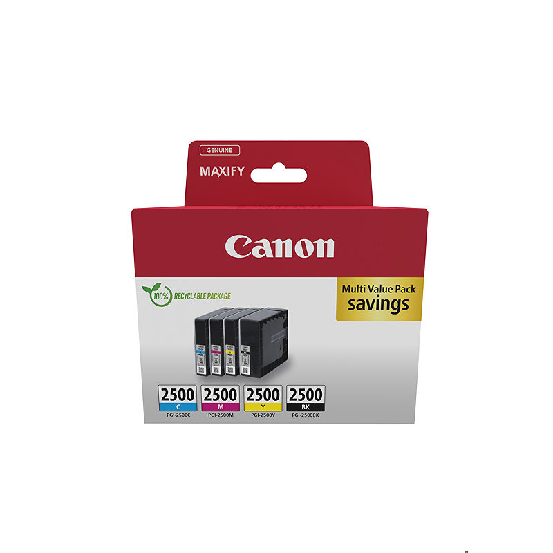 Canon 9290B006 blækpatron 4 stk Original Sort, Blå, Magenta, Gul