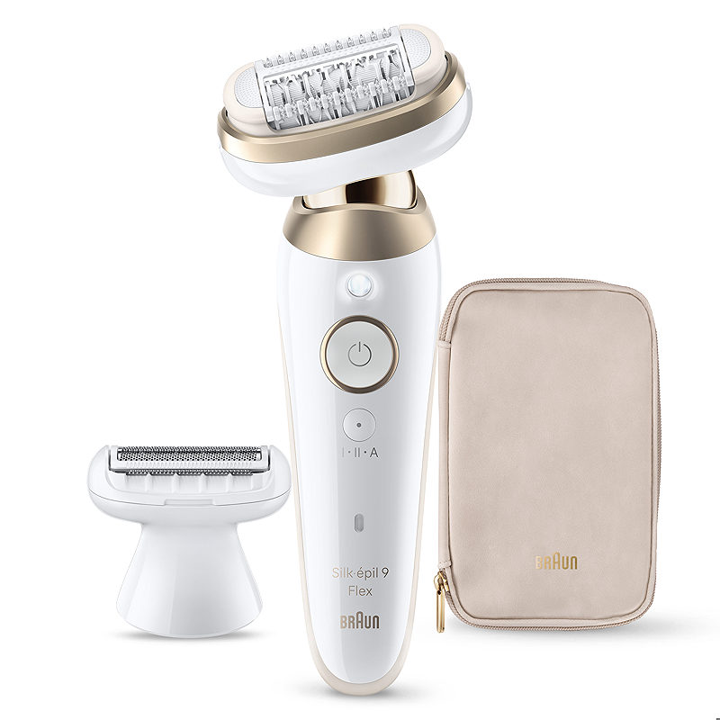 Braun Silk·épil 9 Flex 9-030 3D 40 pincetter Hvid, Guld
