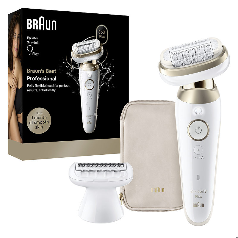 Braun Silk·épil 9 Flex 9-030 3D 40 pincetter Hvid, Guld - Billede 2