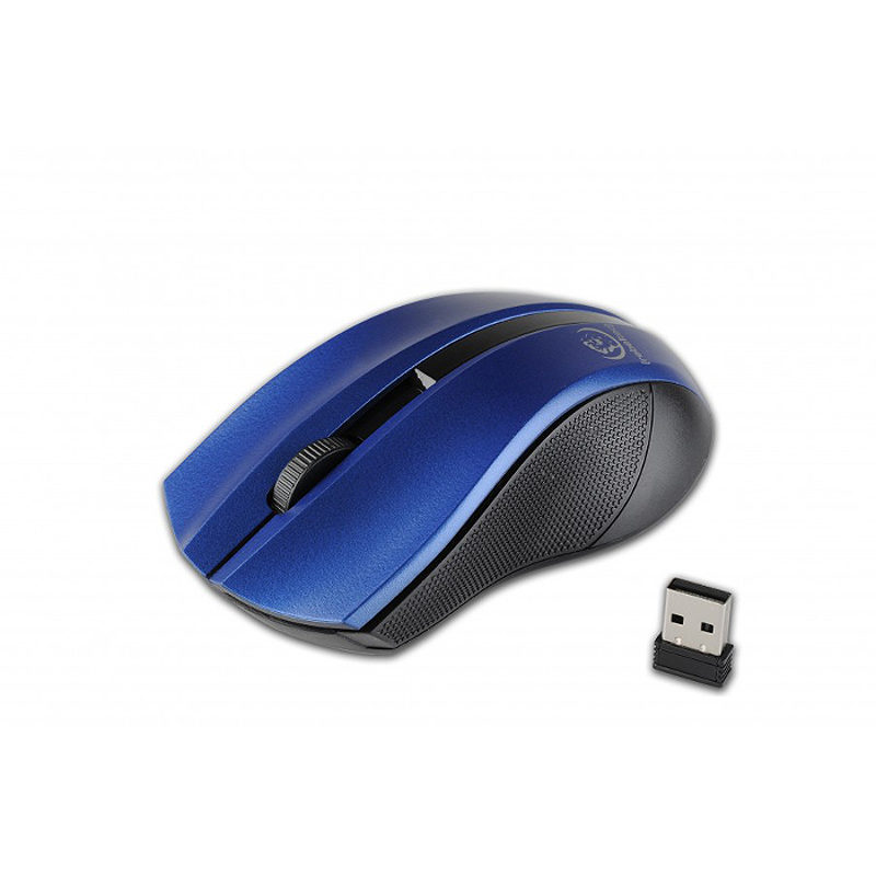 Rebeltec wireless mouse Galaxy blue/black - Billede 2