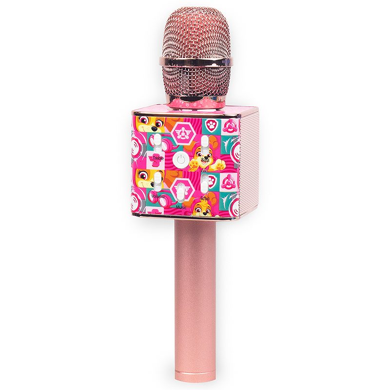 Paw Patrol karaoke microphone pink