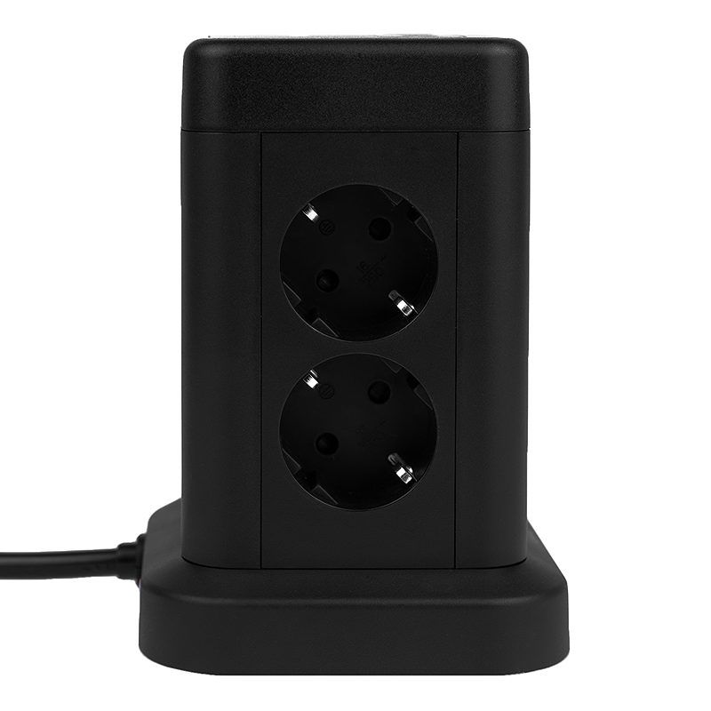 Huslog Vertical Extension Cord with USB - Billede 4