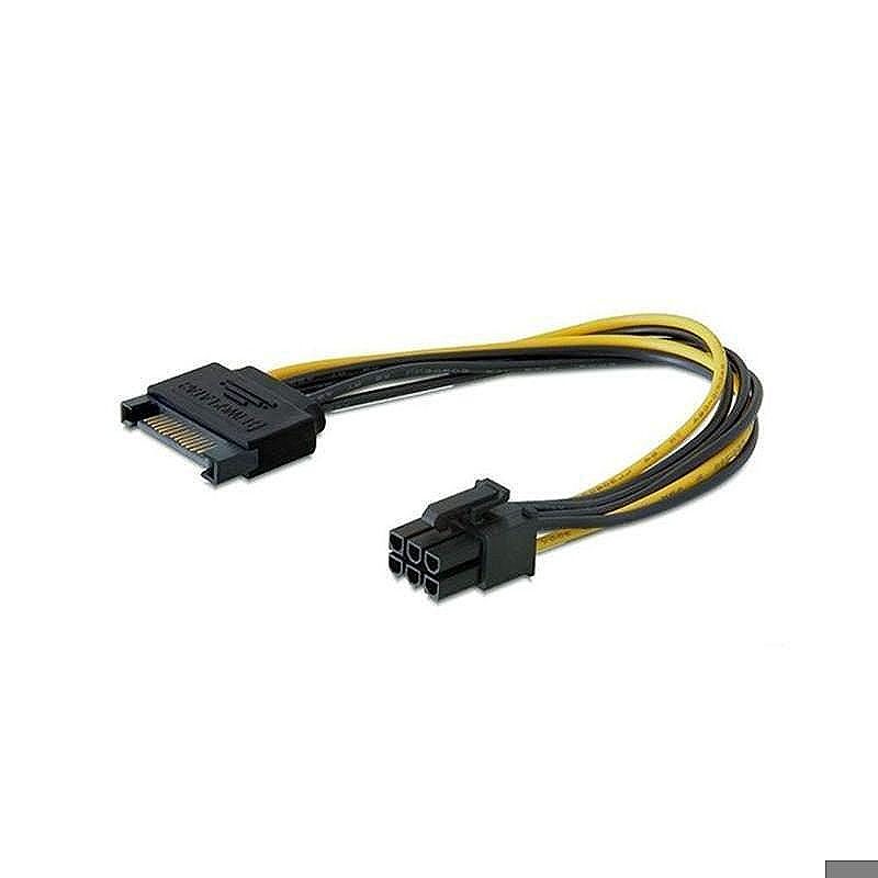 SATA 15PIN M - PCI Express 6PIN M