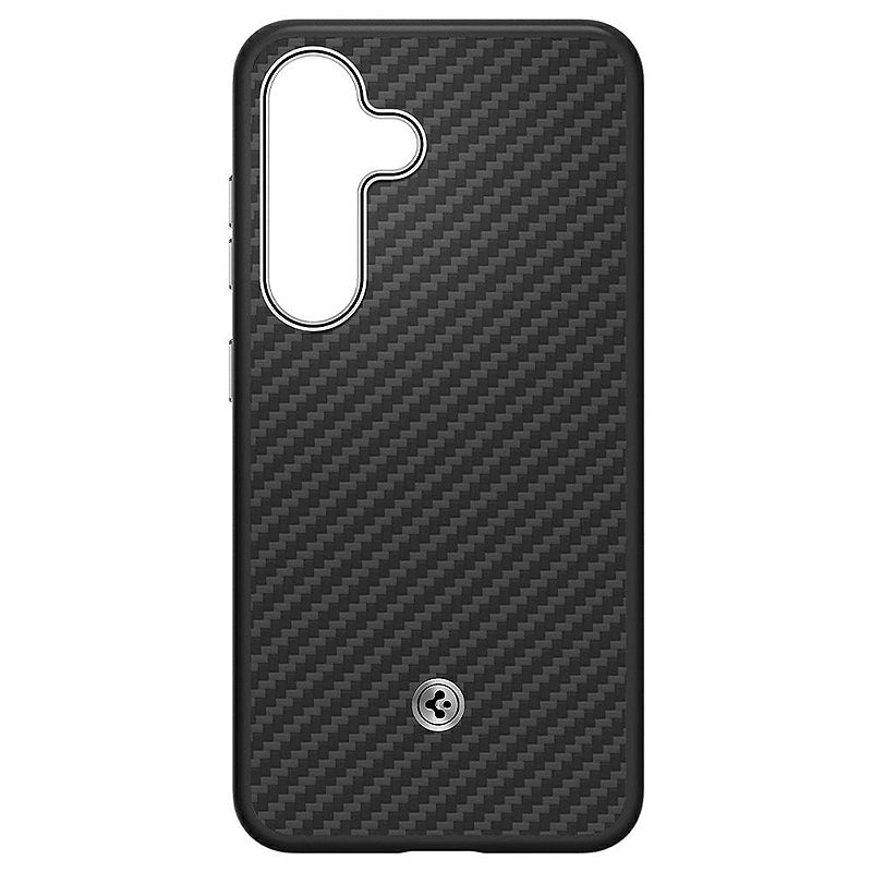 Samsung Enzo Aramid Case for Samsung Galaxy S25+ Black-Silver