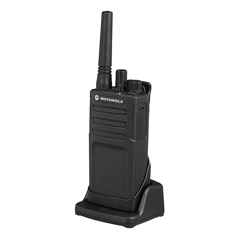 Motorola XT420 to-vejs radio 16 kanaler 446.00625 - 446.19375 MHz Sort - Billede 2