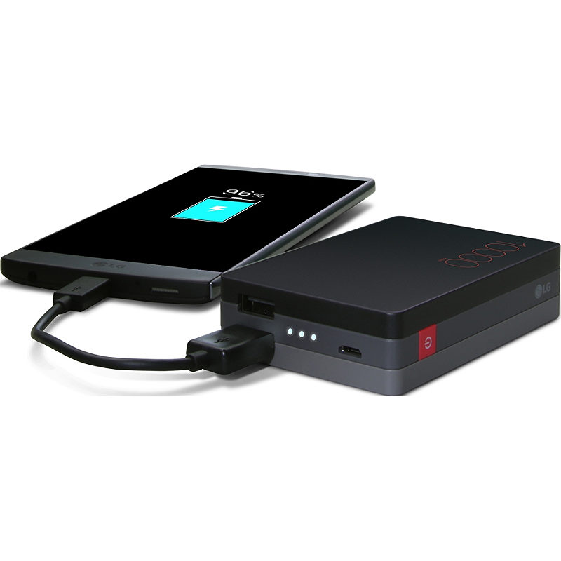 LG PMC-1000 Lithium-Ion (Li-Ion) 10000 mAh Sort - Billede 3