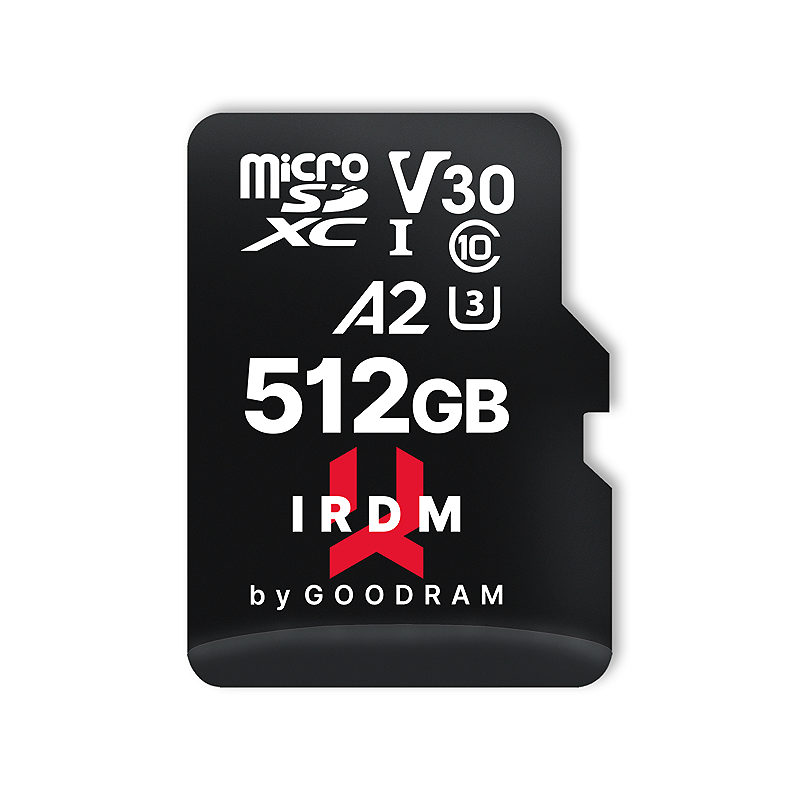 Goodram IRDM M2AA 512 GB MicroSDXC UHS-I Klasse 10