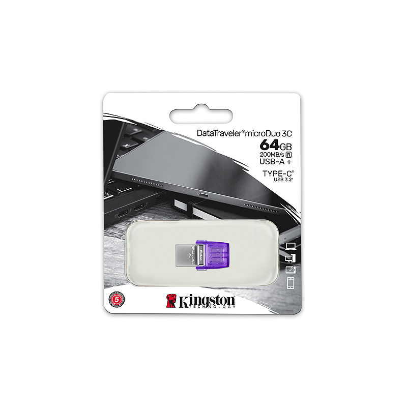 Kingston Technology DataTraveler microDuo 3C USB flash drive - Billede 5