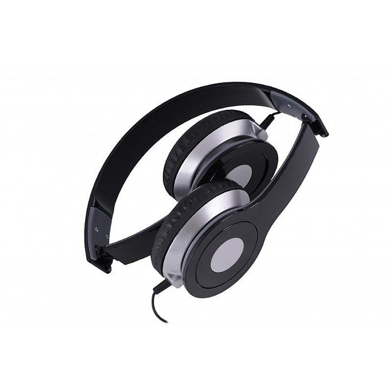 Rebeltec wired headphones City black - Billede 2