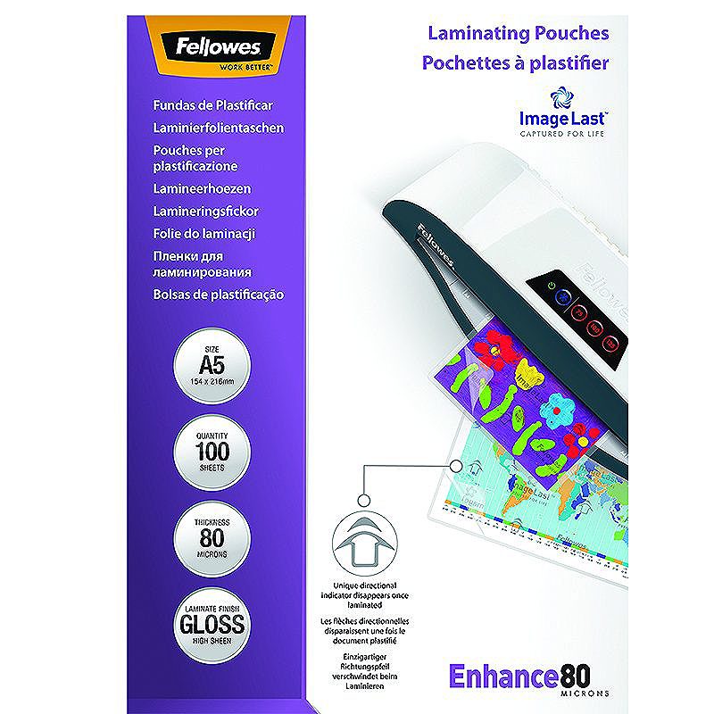 Laminering, Lomme  A5 100x80 mic