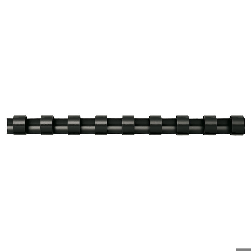 Plast Spiralryg 50st 51mm Sort