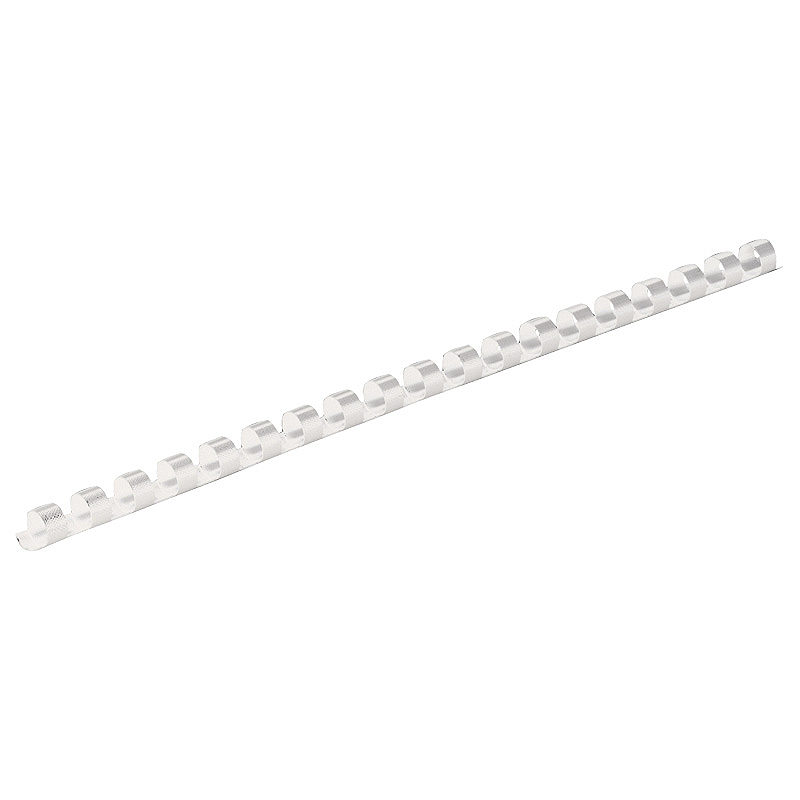 Plast Spiralryg 100st 6mm Hvid