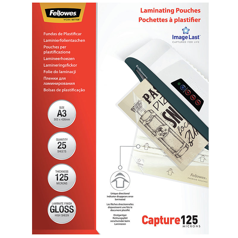 Fellowes 5396501 plastlomme 25 stk