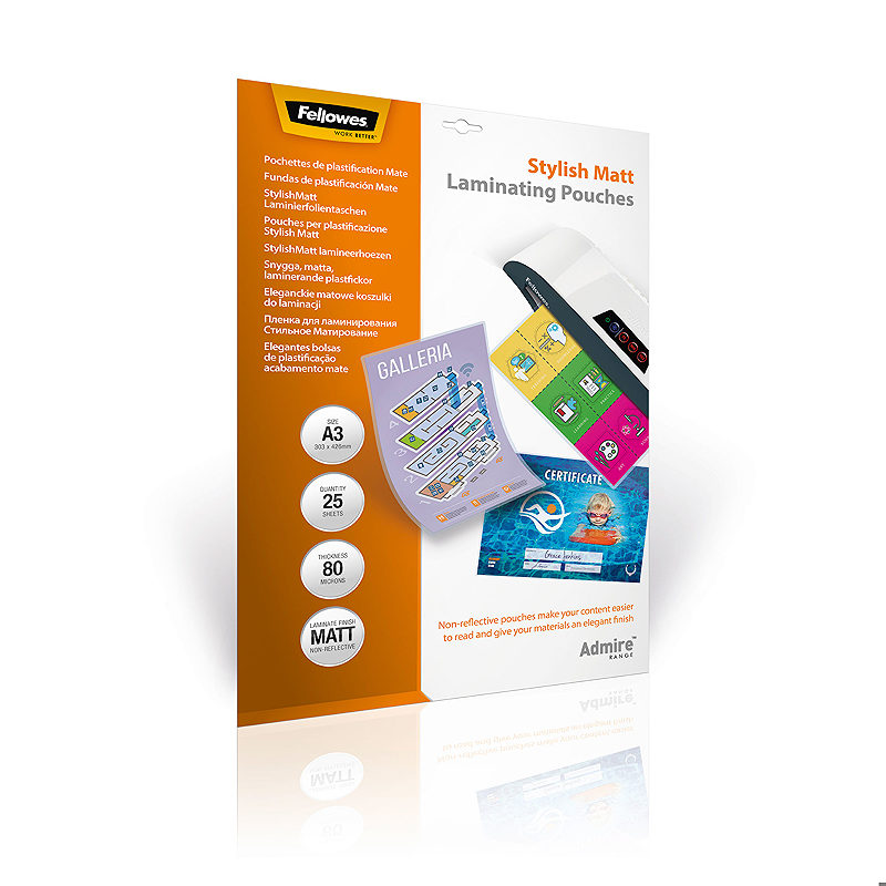 Fellowes 5602201 plastlomme 25 stk