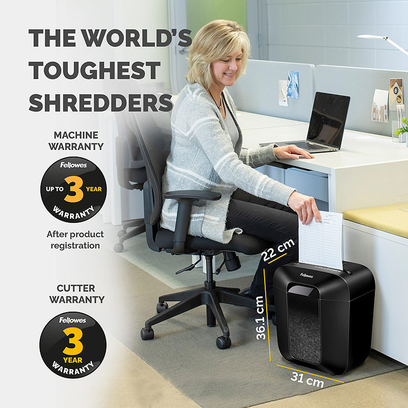 Fellowes Makulator LX25 Sort