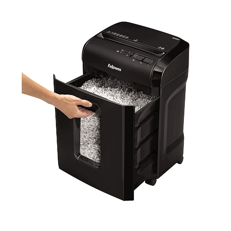 Fellowes Powershred 10M papirmakulator Mikromakulering Sort - Billede 2