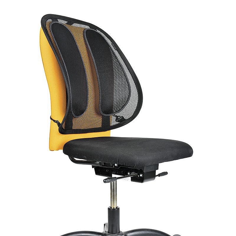 Fellowes Mesh Lænde-/ryglæn Sort - Billede 3