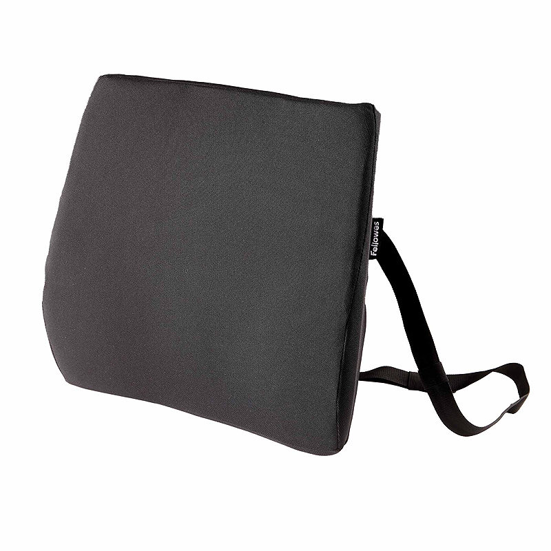 Fellowes Breyta Comfort Cushion Back Support For Office Chair Black - 100119852 Sort
