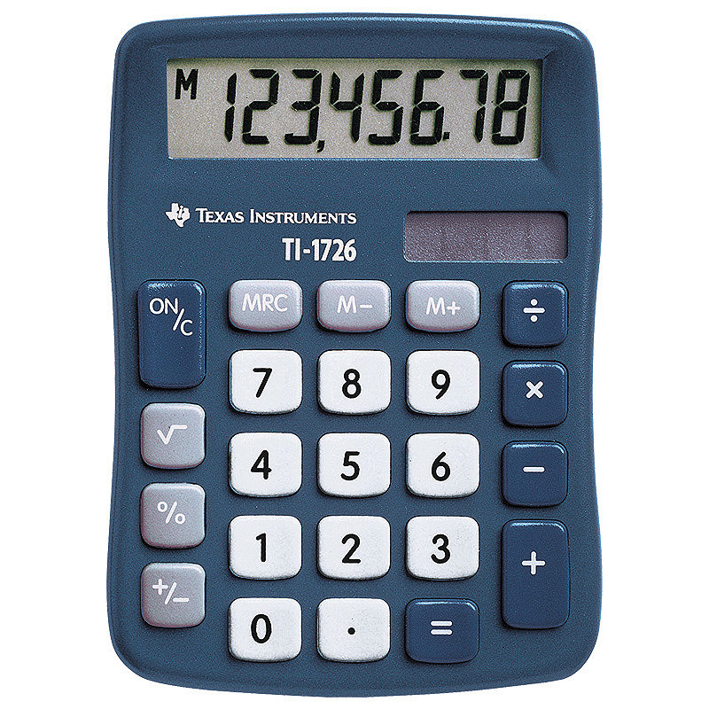 TI-1726 Lommeregner