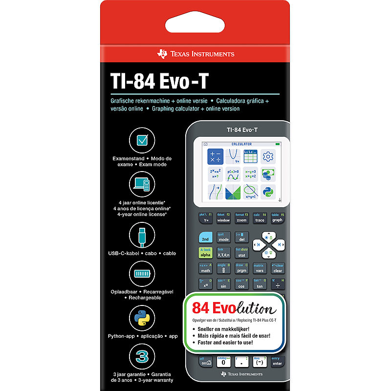 TI-84 Evo-T - Billede 4