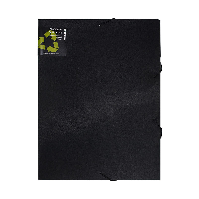 Dokumentbox BLACK A4 Sort
