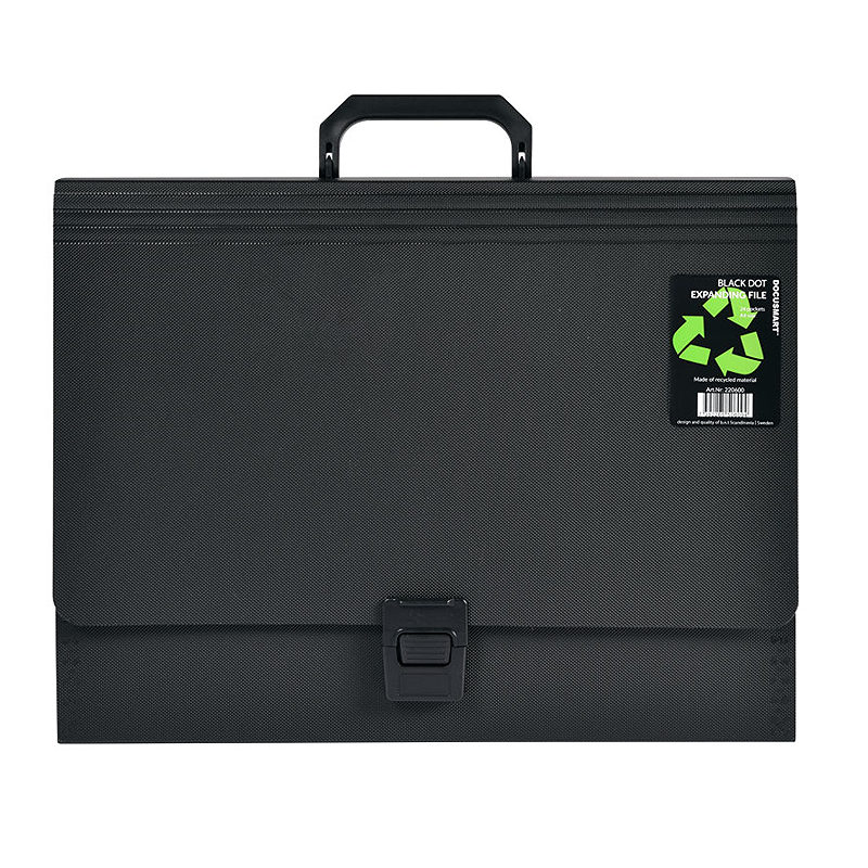 Docusmart Hjemmearkiv A4 PP 24 Lommer Sort - Billede 3