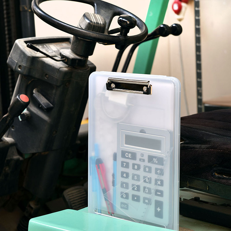 Clipboard A4 Førvaring Transparent - Billede 3